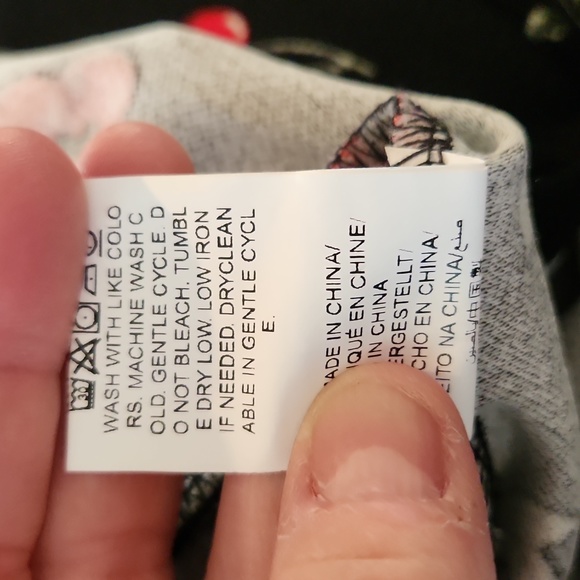 ๐๏ธ5/$20๐๏ธ SHEIN Plus Cherry Print Lace Up Waist Skirt 3XL - Picture 9 of 9